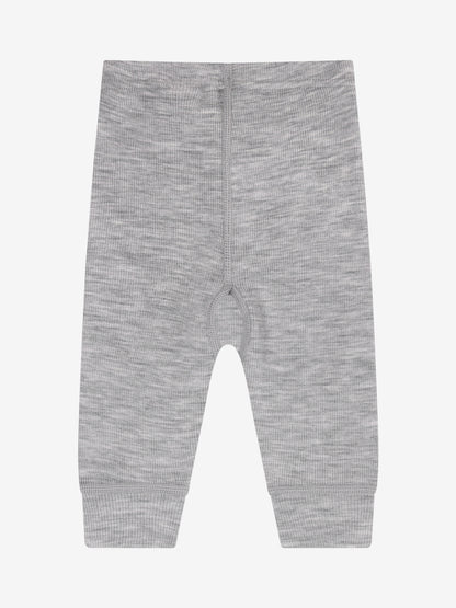 CeLaVi - Baby Leggings 100 % Merinowolle grau