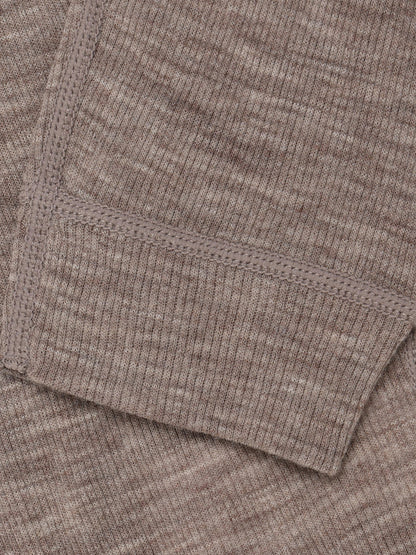 CeLaVi - Kinder Leggings 100 % Wolle braun