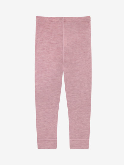 CeLaVi - Kinder Leggings 100 % Wolle rosa