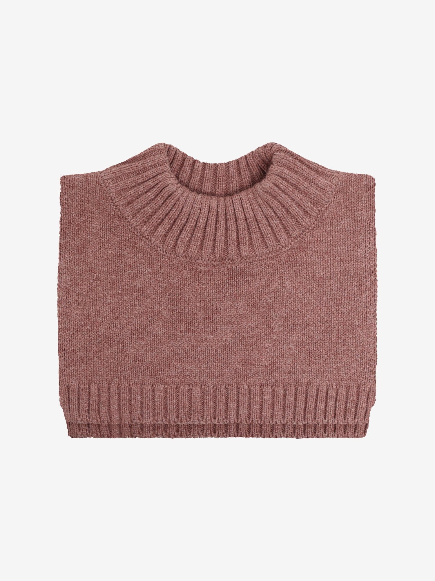CeLaVi - Kinder Strickschal aus Wolle rosa