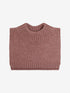 CeLaVi - Kinder Strickschal aus Wolle rosa