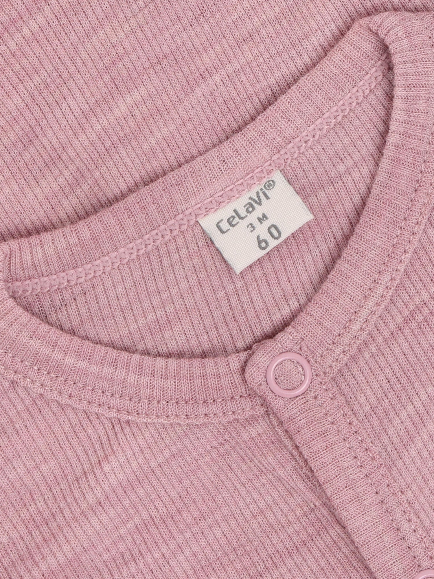 CeLaVi - Baby Strampler 100 % Wolle rosa