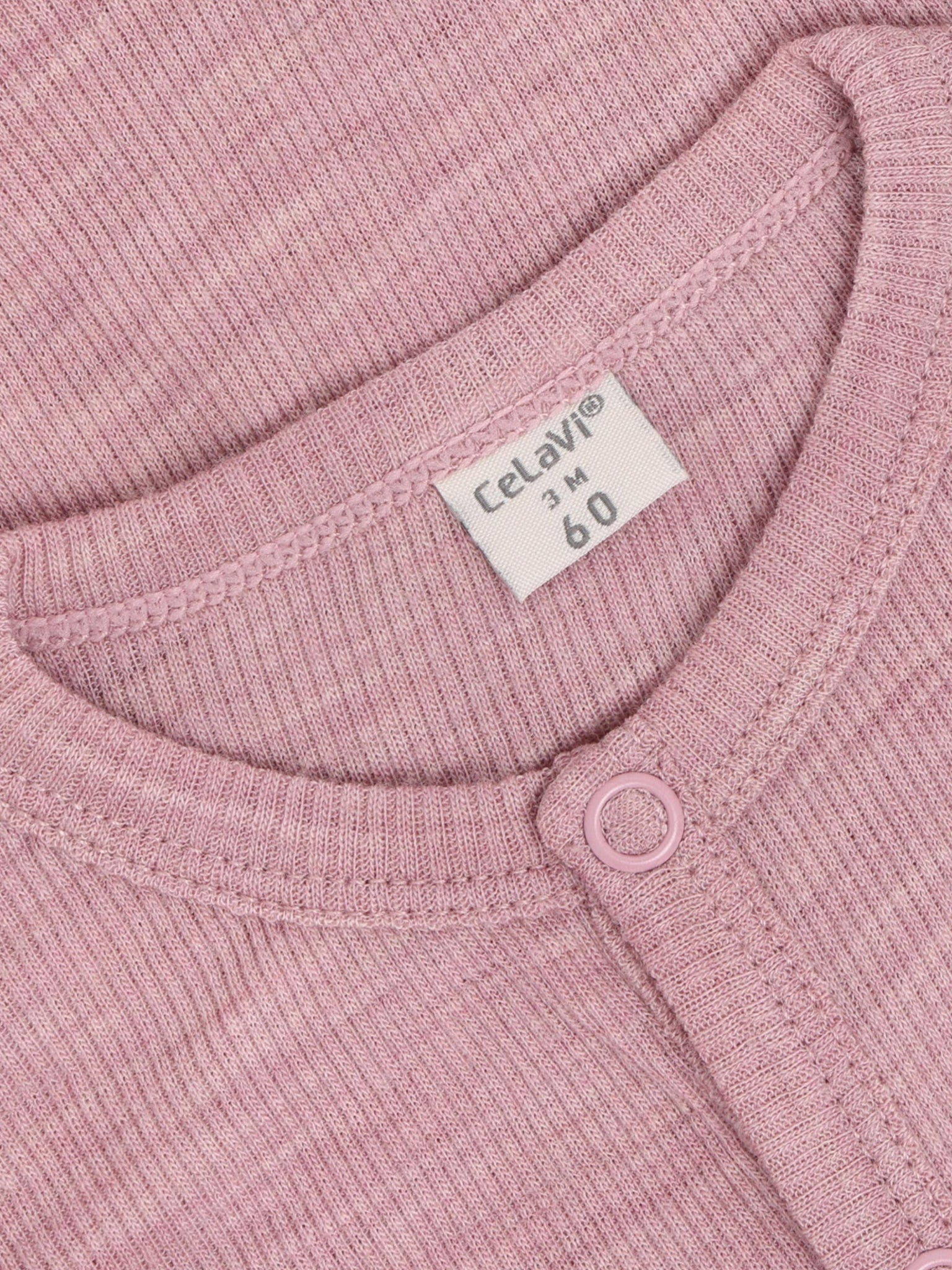 CeLaVi - Baby Strampler 100 % Wolle rosa