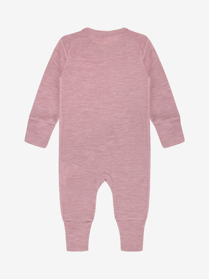 CeLaVi - Baby Strampler 100 % Wolle rosa