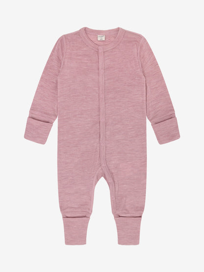CeLaVi - Baby Strampler 100 % Wolle rosa