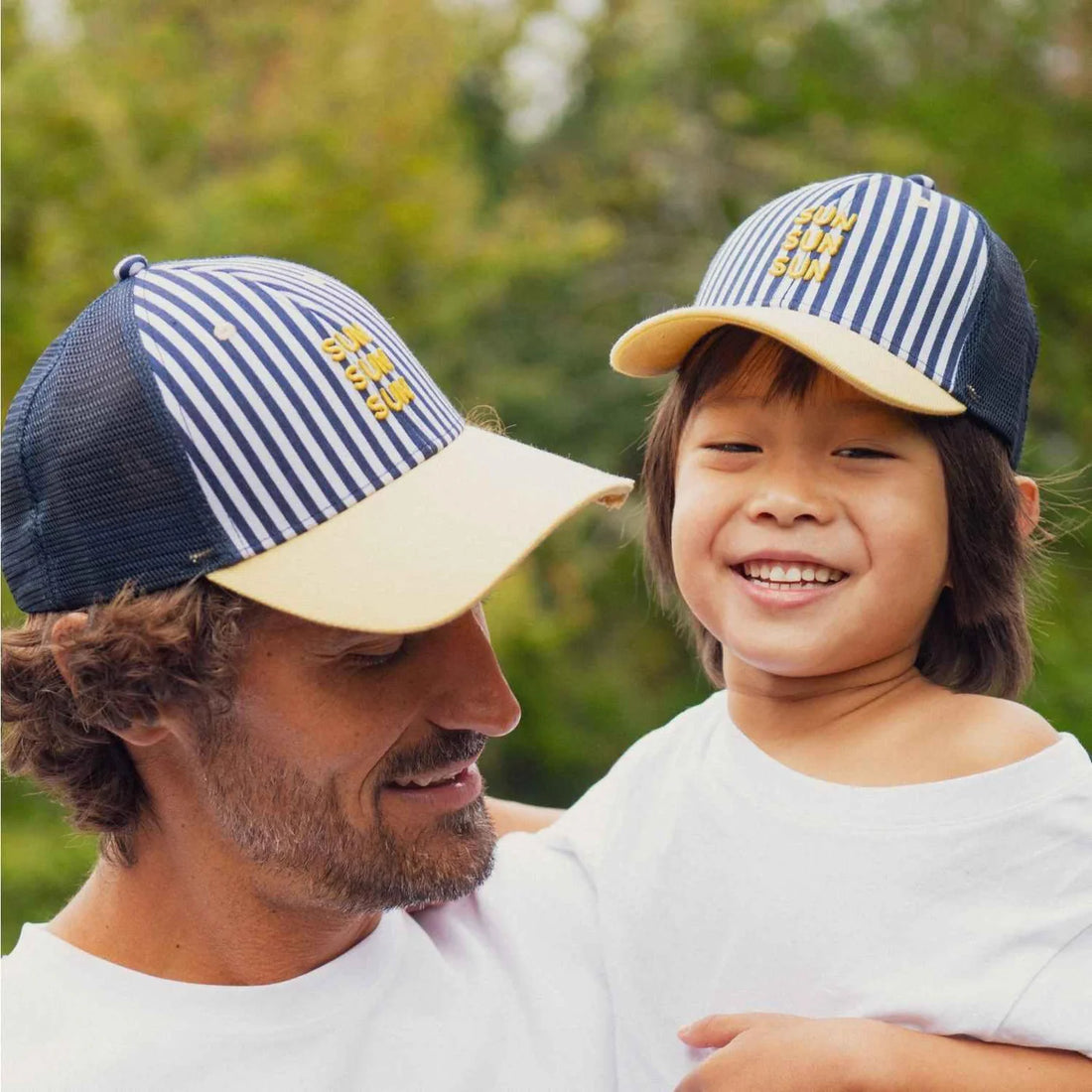 Chamaye - Damen Kappe aus Baumwolle Sun Sun Sun MINI &amp; ME