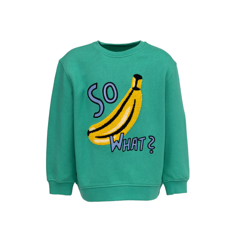 Chio Mi - Kinder Sweatshirt Banane grün