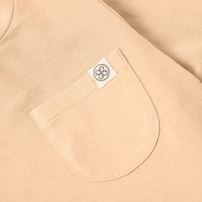 Cloby - Baby Langarmshirt UPF 50 "Peachy Summer" orange