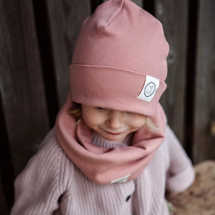 Cosy Roots - Baby Mütze Baumwolle (Bio) rosa