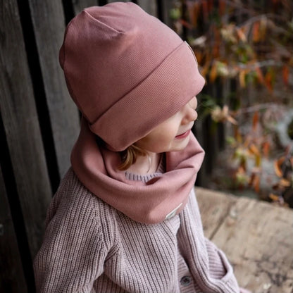 Cosy Roots - Baby Mütze Baumwolle (Bio) rosa