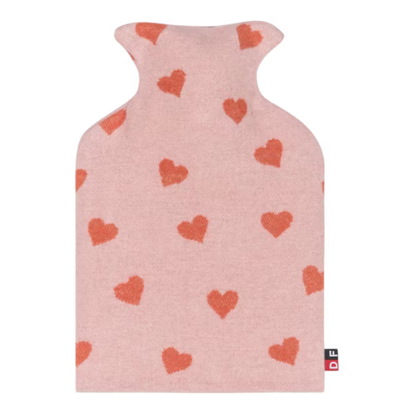 David Fussenegger - Kinder Wärmflasche Herzen rosa
