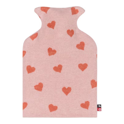 David Fussenegger - Kinder Wärmflasche Herzen rosa