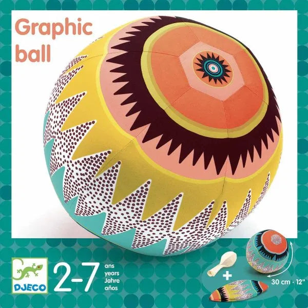 Djeco - Kinder Motorik Spiel Graphic Ball - AURYN Shop