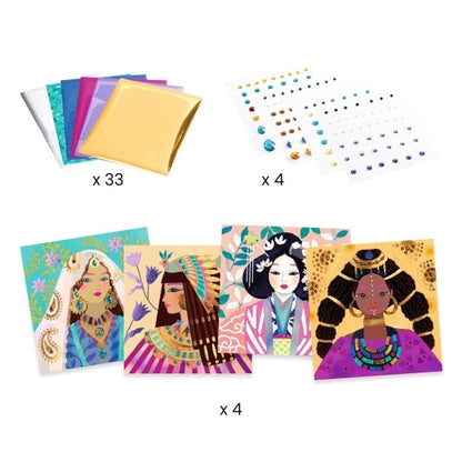 djeco-schmuckset-bunt