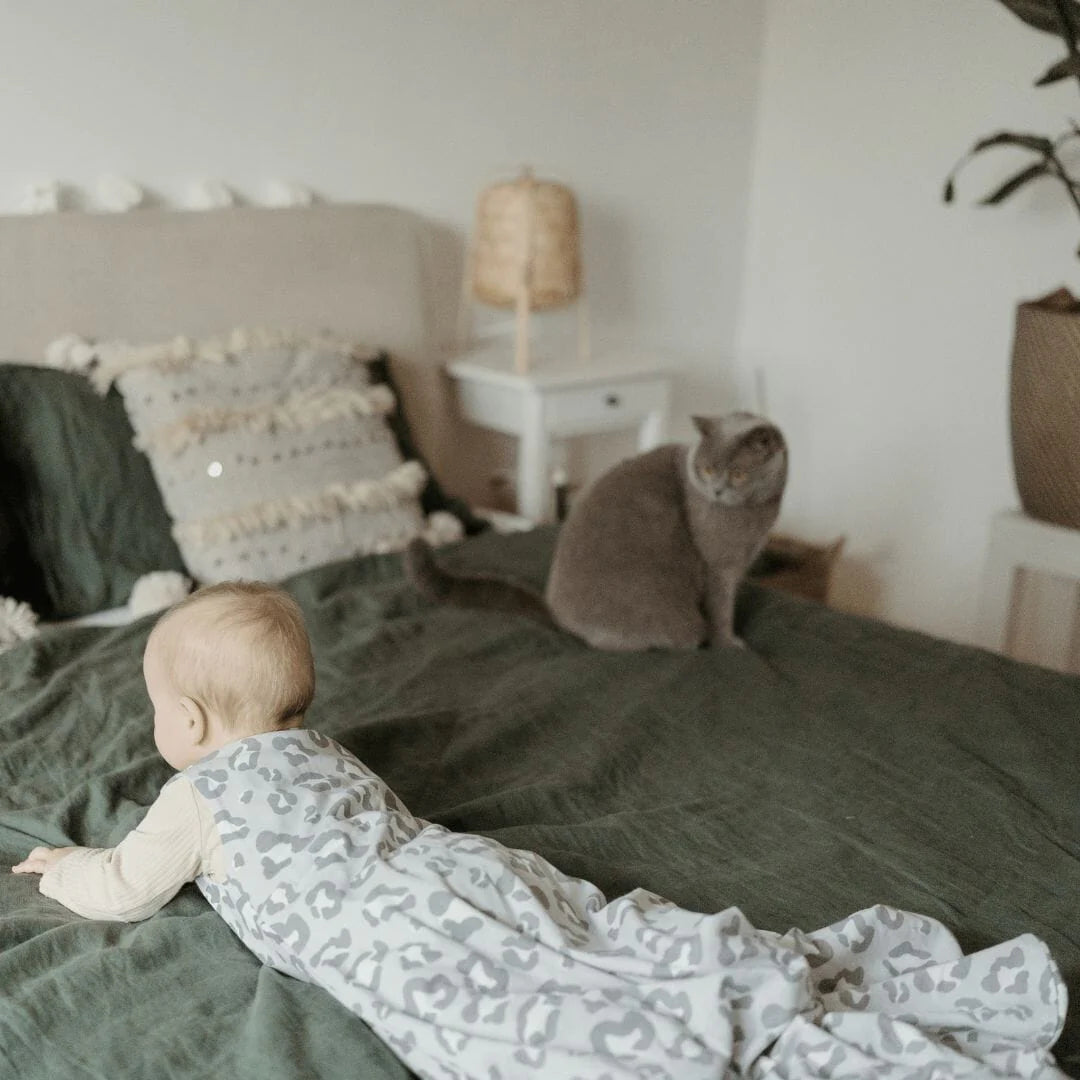 emma und noah schlafsack leo ▷ Emma & Noah - Sommerschlafsack ohne Arm leo grau 1,0 TOG