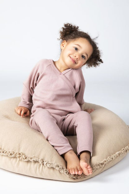Engel - Baby Wickelshirt Wolle/Seide, rosa