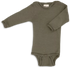 Engel - Baby Body Wolle/ Seide olive für Jungen und Mädchen