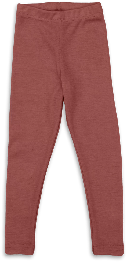 Engel - Kinder Leggings Wolle/ Seide kupfer für Mädchen &amp; Jungen