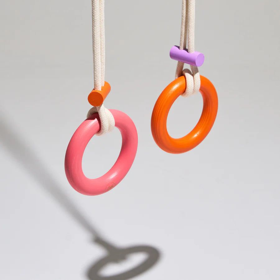 Eperfa - Indoor Kinder Gymnastik Ringe rosa