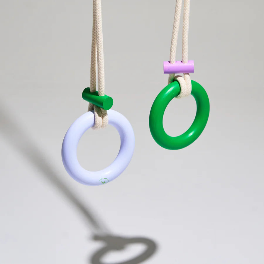 Eperfa - Indoor Kinder Gymnastik Ringe grün