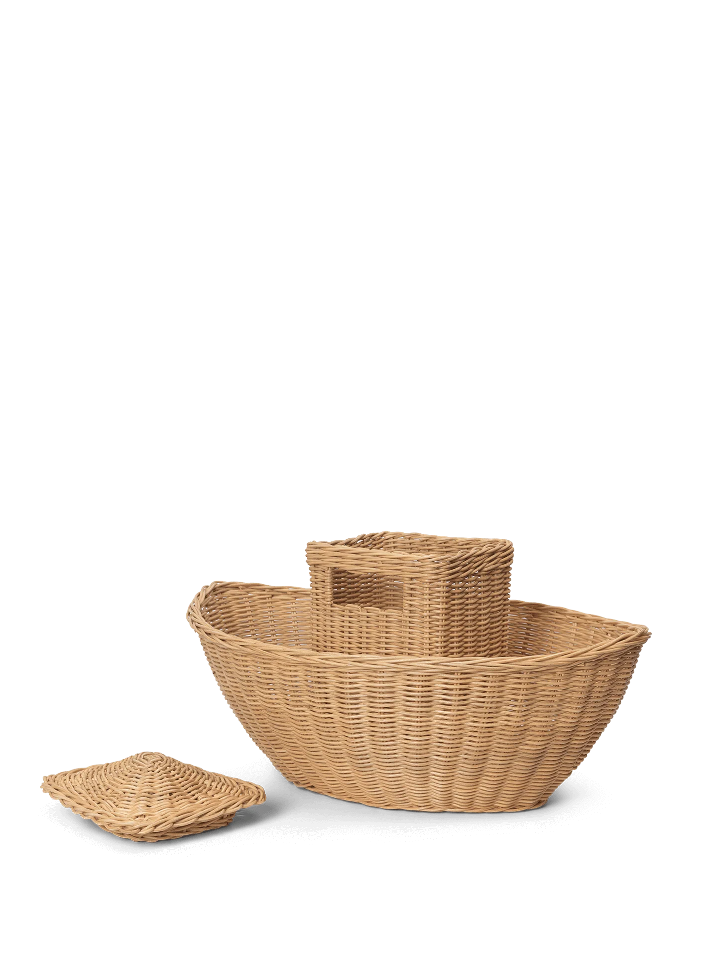 ferm LIVING - Kinder Rattan Arche Noah handgeflochten