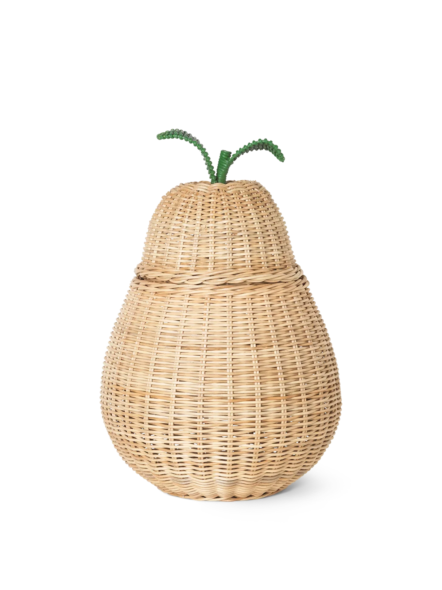 ferm LIVING - Rattan Aufbewahrungskorb Birne