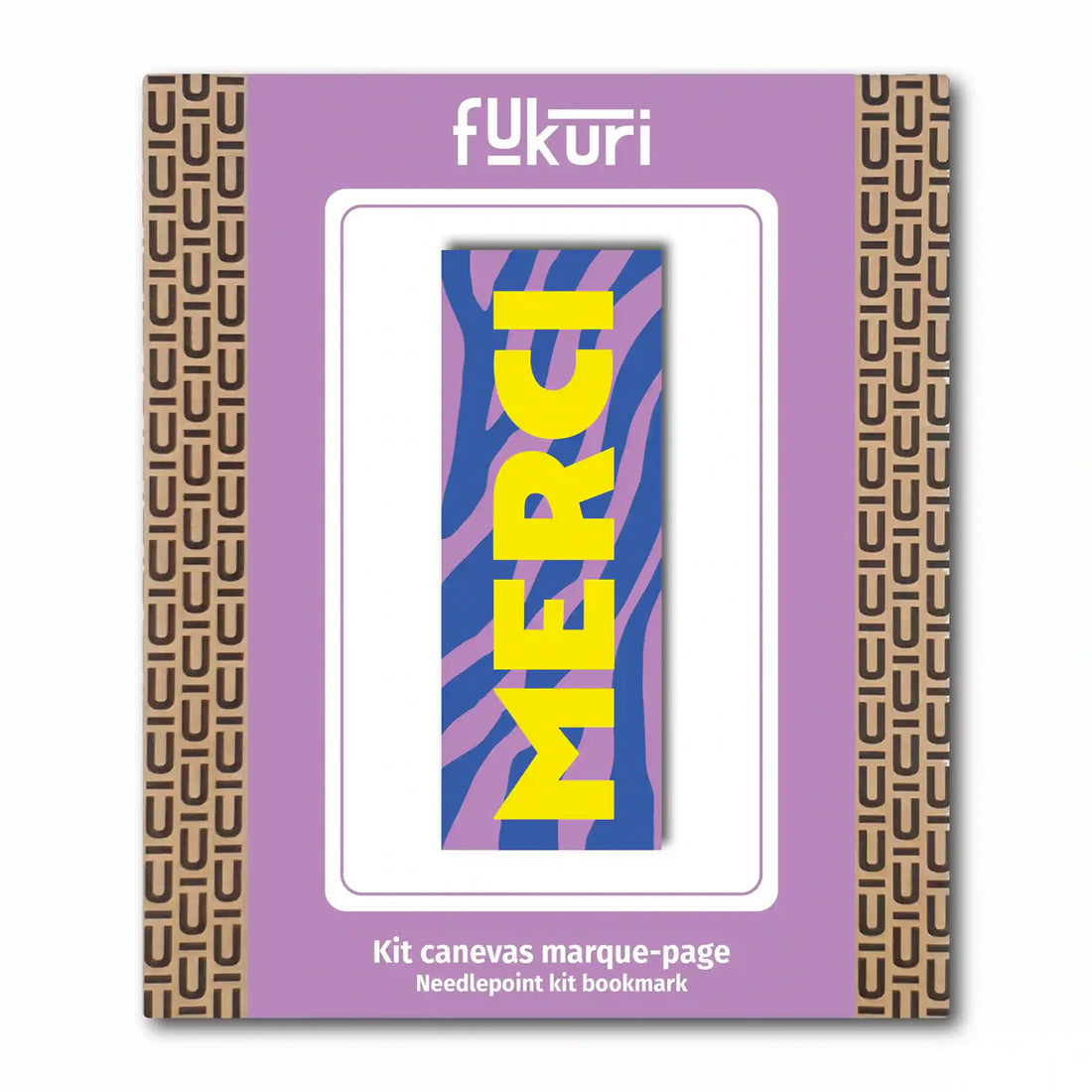 Fukuri - DIY-Set &quot;Merci&quot;–Lesezeichen