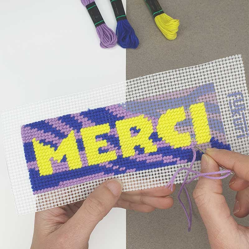 Fukuri - DIY-Set &quot;Merci&quot;–Lesezeichen