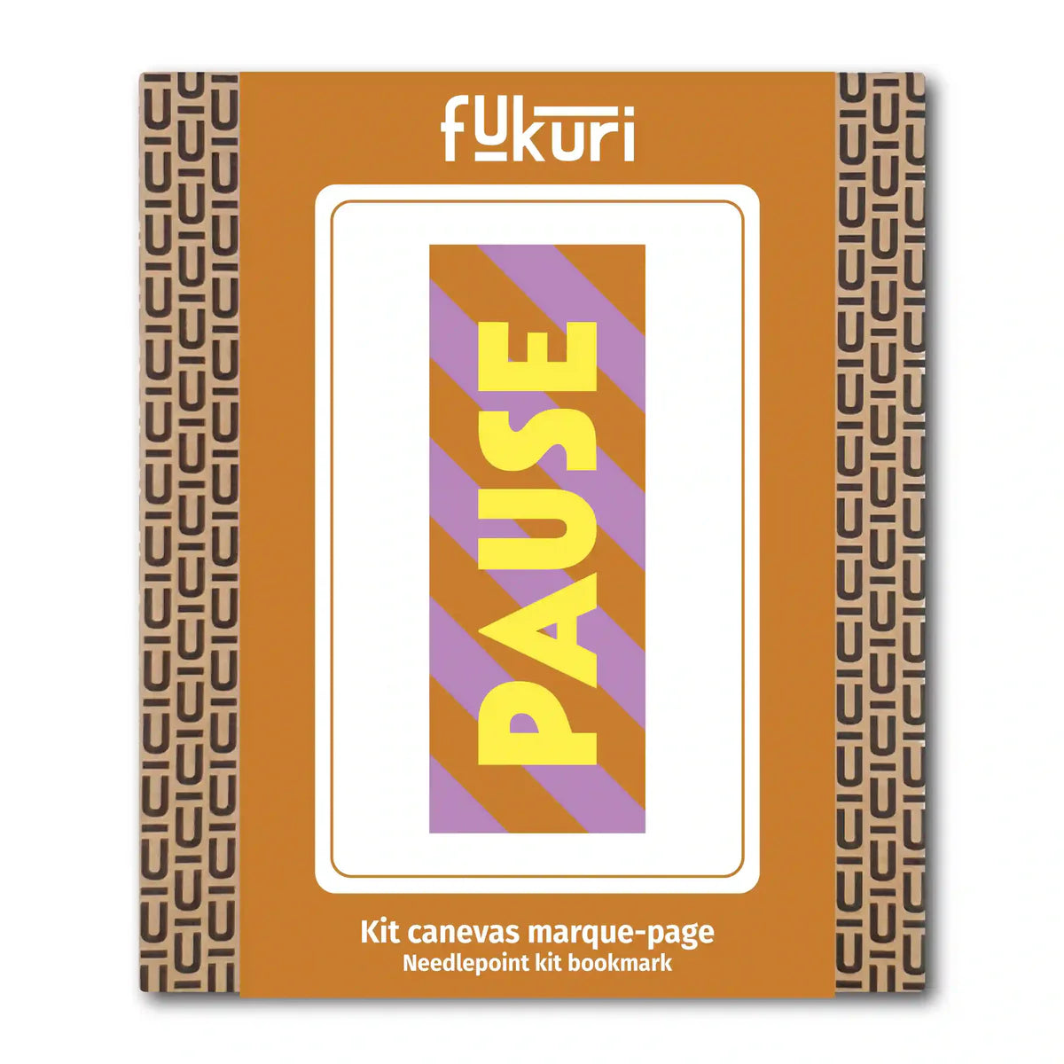 Fukuri - Leinwand-Set &quot;PAUSE&quot;– Lesezeichen