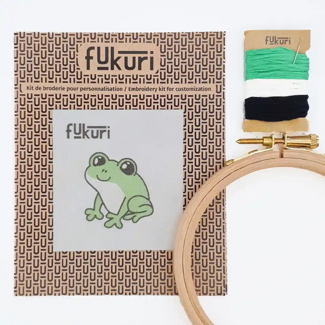 Fukuri - DIY-Strickset &quot;Frosch&quot;