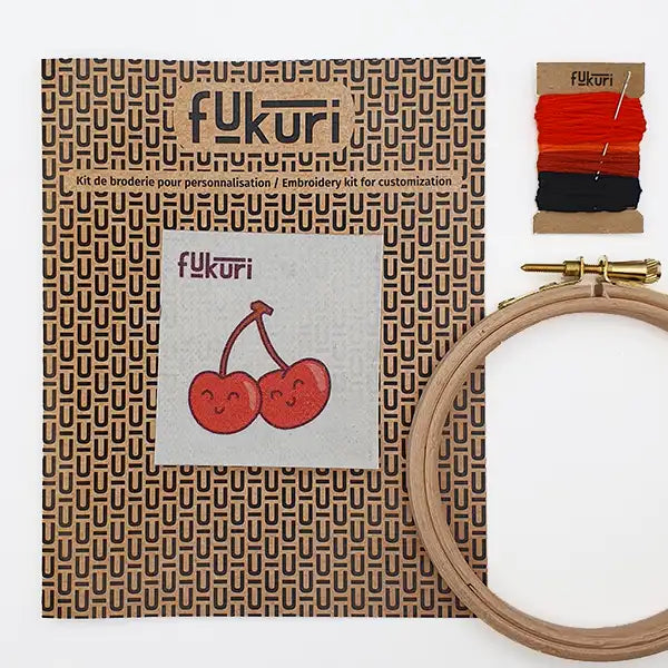 Fukuri - DIY-Strickset "Kirsche"