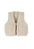 Halfen - Kinder Strickweste Alpaka beige