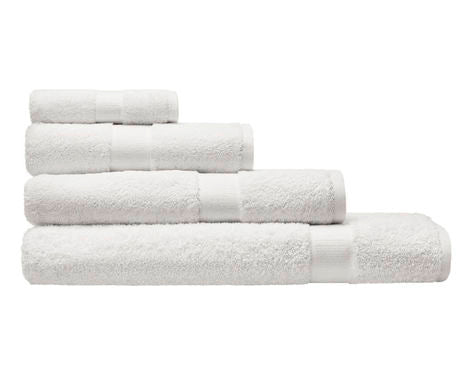Cotonea - Frottierhandtuch Baumwolle (bio) 30cm x 50cm weiss