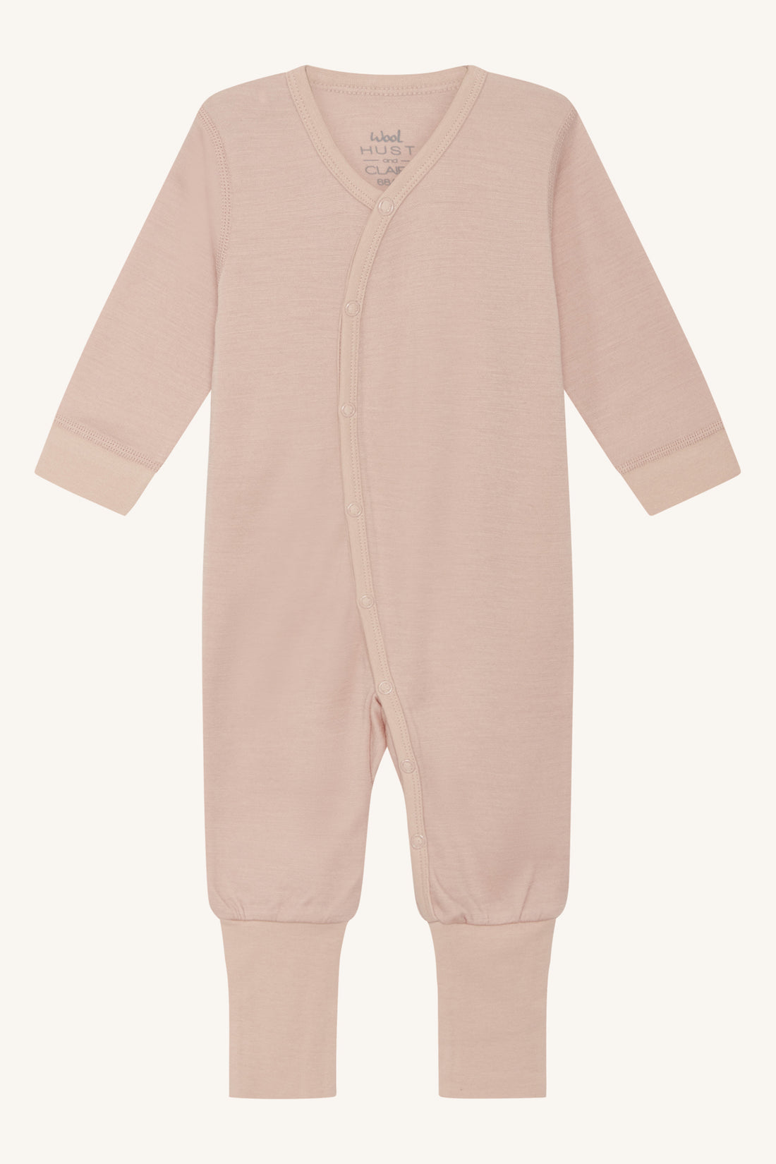 Hust & Claire - Baby Wollstrampler Mobi hellrosa