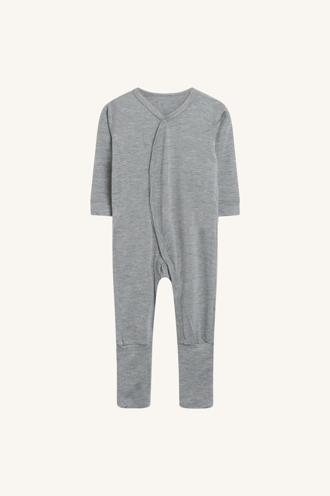 Hust & Claire - Kinder Langarmjumpsuit grau