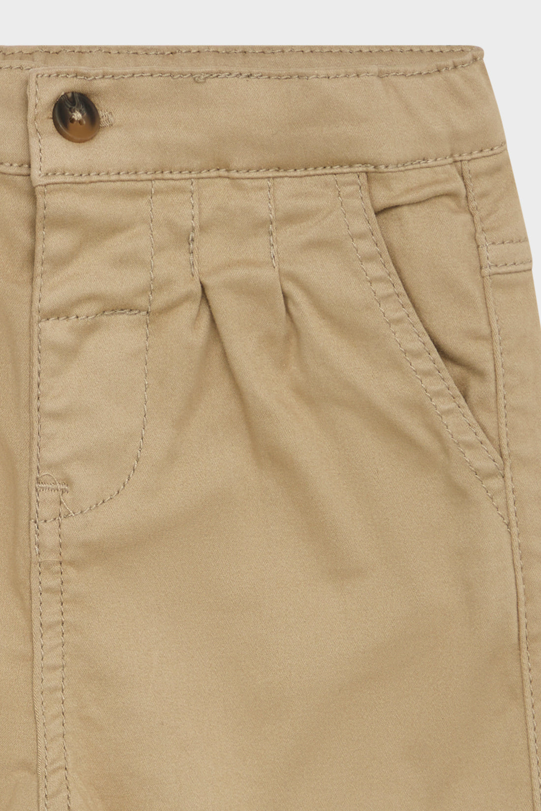 Hust &amp; Claire - Babyhose beige aus Baumwolle