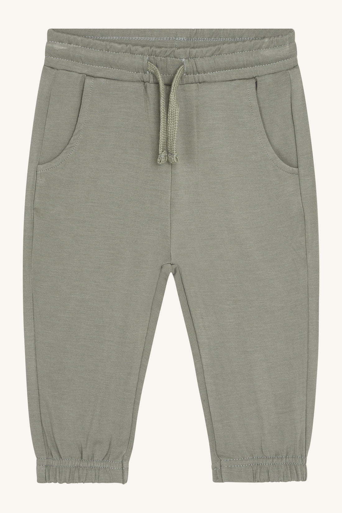 Hust & Claire - Baby Jogginghose Bambus grün mit natürlichem UV Schutz