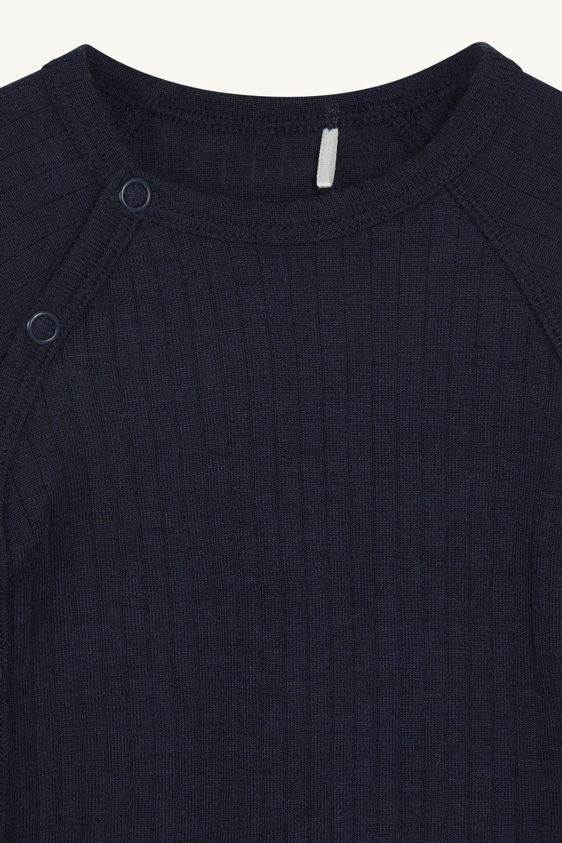 Hust &amp; Claire - Baby Wickelbody Wolle/ Seide dunkelblau