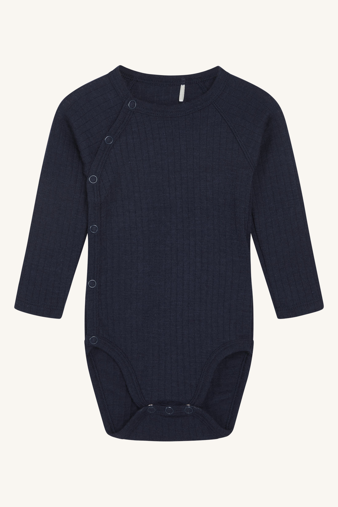 Hust &amp; Claire - Baby Wickelbody Wolle/ Seide dunkelblau