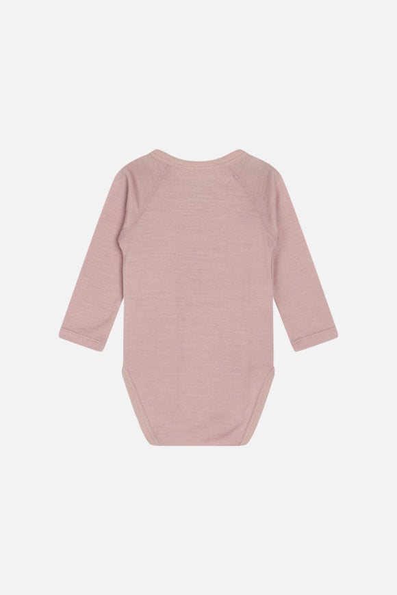 Hust &amp; Claire - Baby Body Bia Wolle/ Seide rosa - AURYN Shop