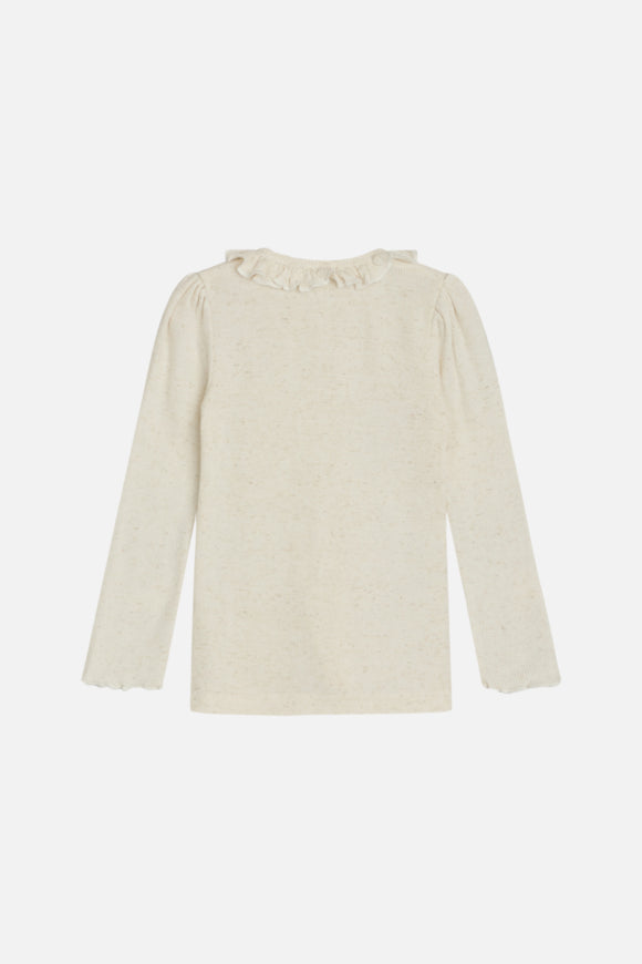 Hust &amp; Claire - Langarmshirt Adeleine natur - AURYN Shop