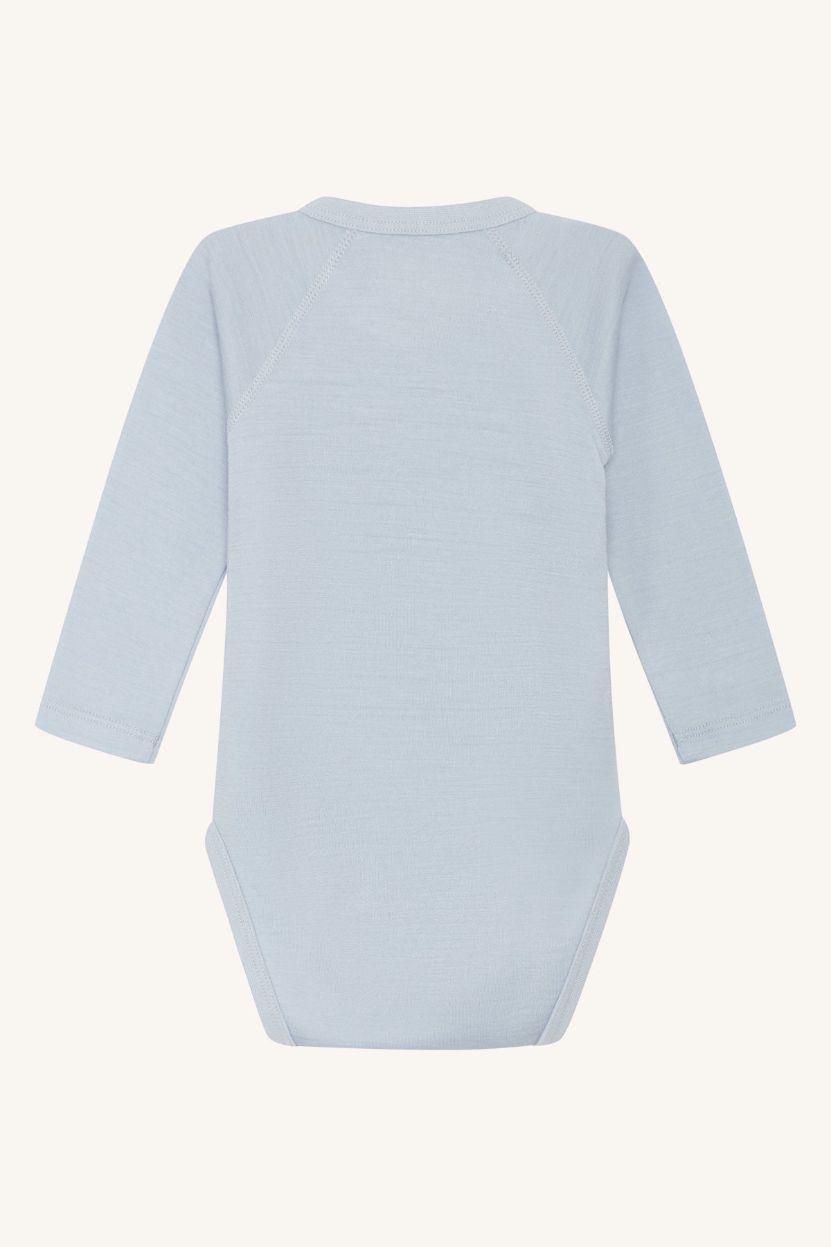 Hust &amp; Claire - Baby Body Bia hellblau Wolle