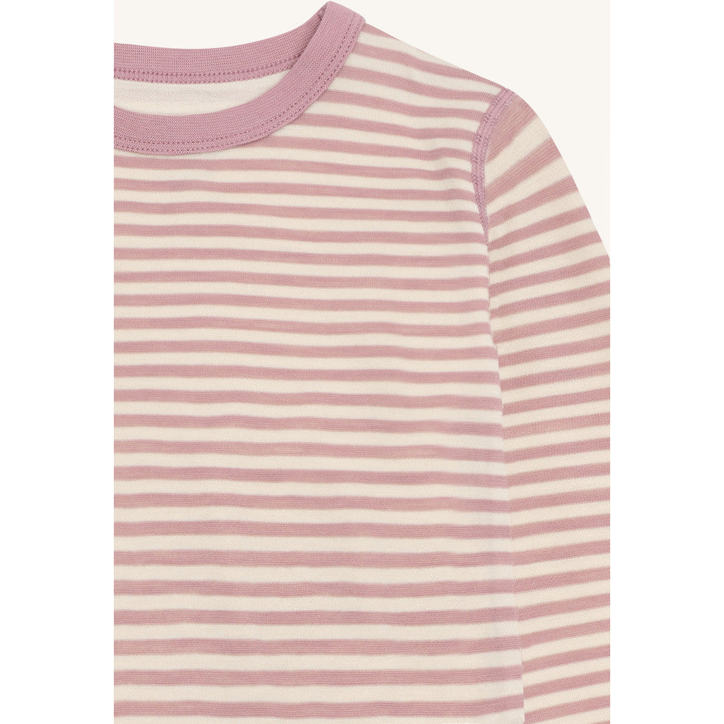 Hust &amp; Claire - Kinder Langarmshirt "Abba", rosa gestreift