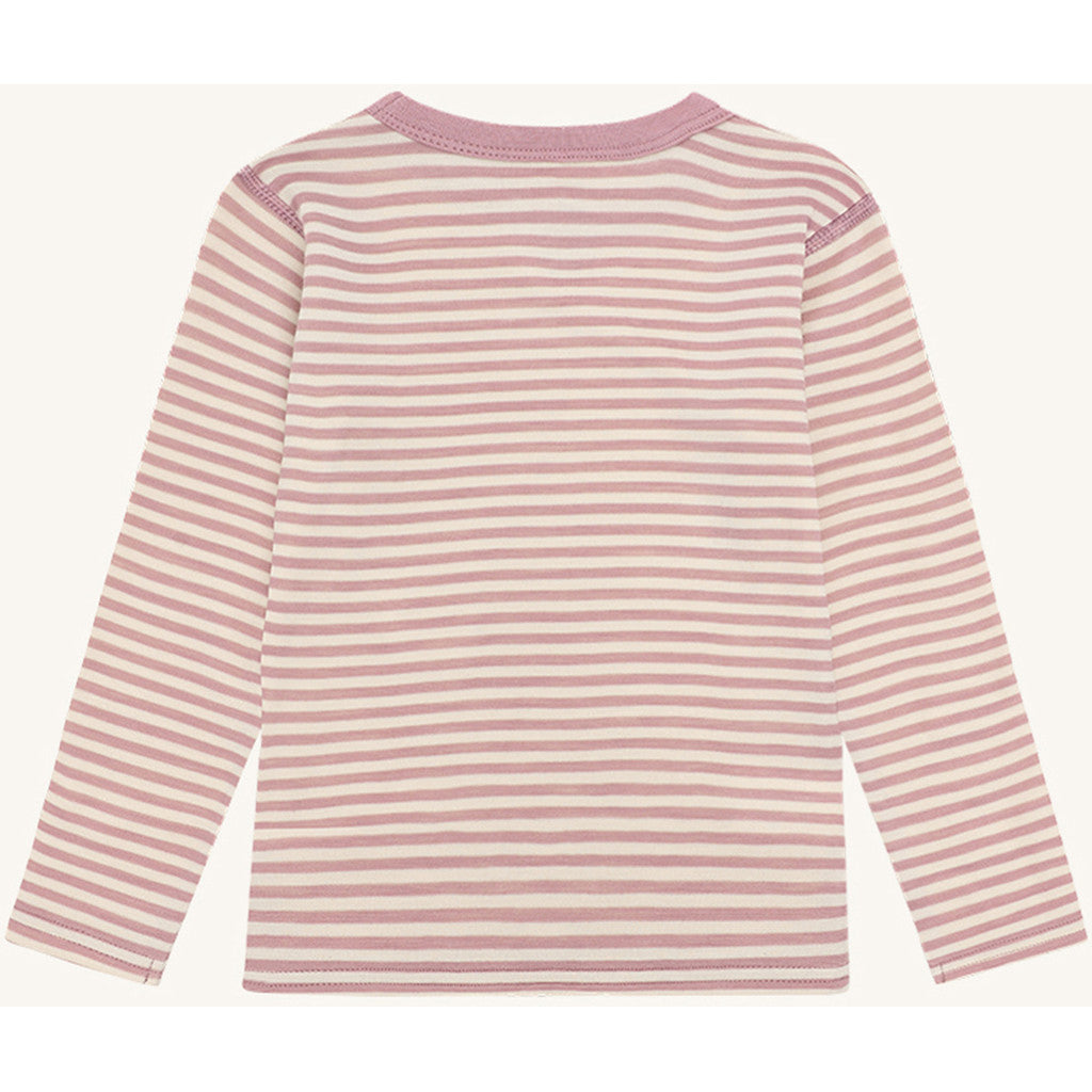 Hust &amp; Claire - Kinder Langarmshirt "Abba", rosa gestreift