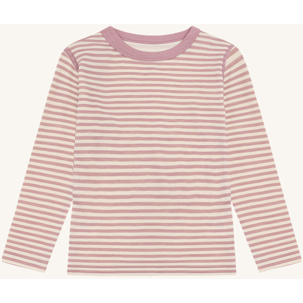 Hust &amp; Claire - Kinder Langarmshirt "Abba", rosa gestreift