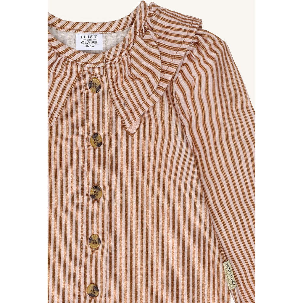 Hust &amp; Claire - Baby Bluse "Rosa", gestreift