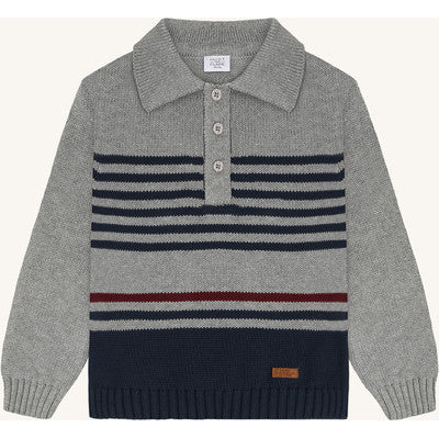 Hust &amp; Claire - Kinder Strickpullover "Pelle", gestreift