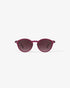 Izipizi - Unisex Sonnenbrille D rund antique purple