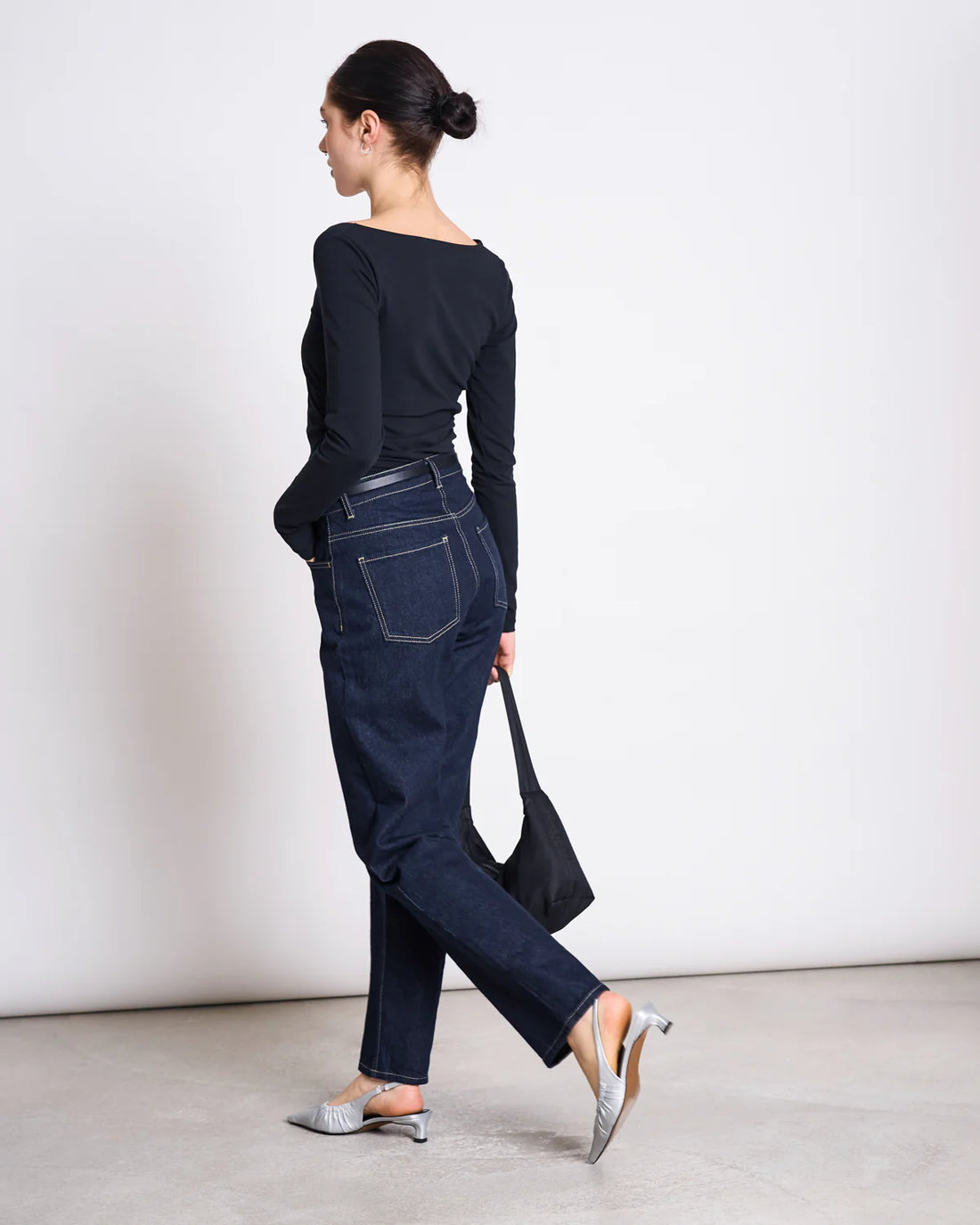 Jan ´n June - Damen Langarmshirt &quot;Casma&quot; schwarz für Frauen aus Baumwolle