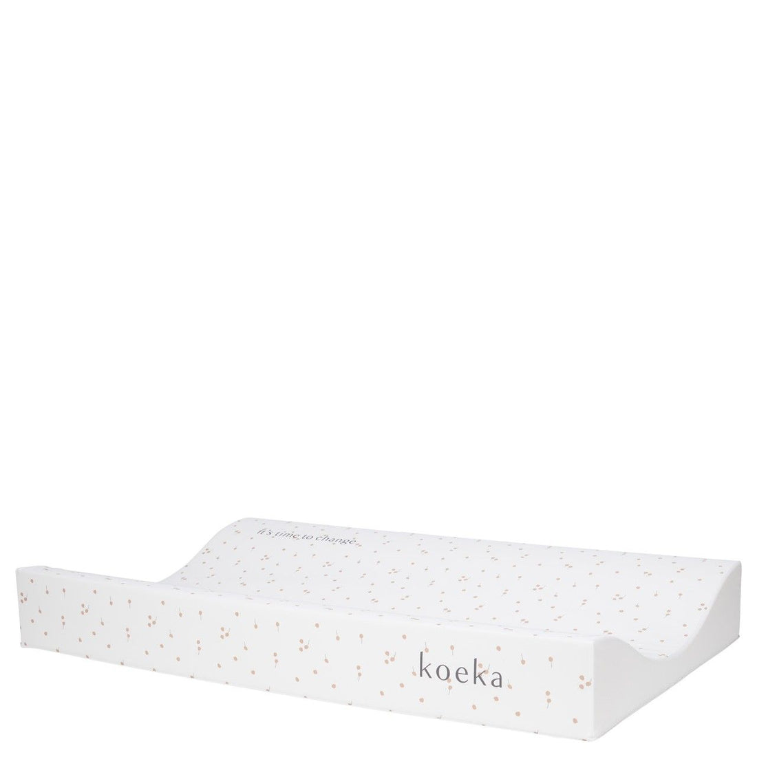 Die Koeka Wickelauflage ist eine schöne Wickelauflage für deine Kommode. Dank der stabilen erhöhten Ränder liegt dein Baby sicher in der Mitte der Auflage.